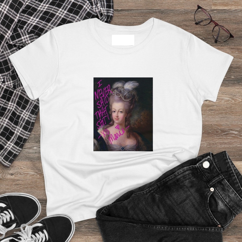 Marie Antoinette White Shirt